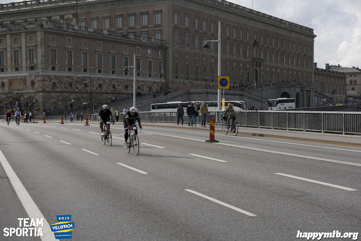 Bild från Velothon Stockholm 2015 - Slottet