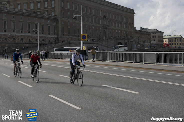 Bild från Velothon Stockholm 2015 - Slottet