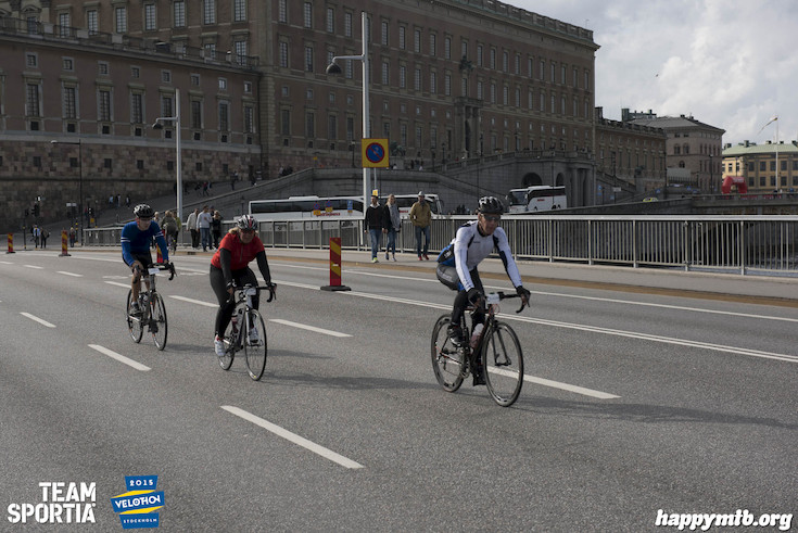 Bild från Velothon Stockholm 2015 - Slottet