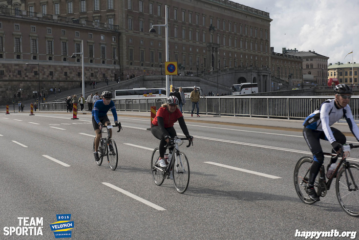 Bild från Velothon Stockholm 2015 - Slottet