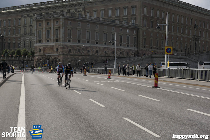 Bild från Velothon Stockholm 2015 - Slottet