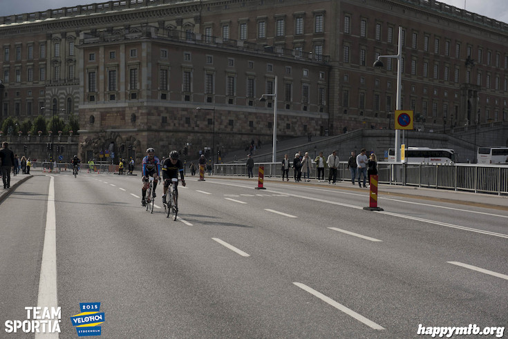 Bild från Velothon Stockholm 2015 - Slottet