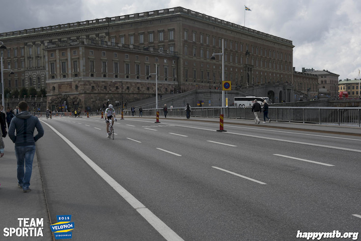 Bild från Velothon Stockholm 2015 - Slottet