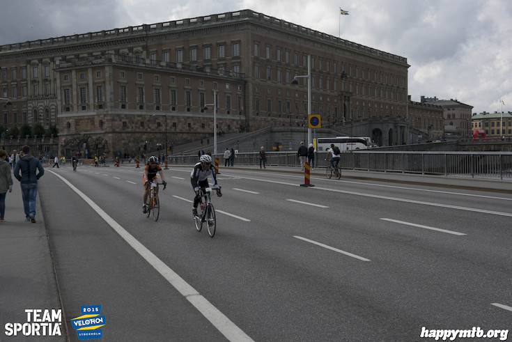 Bild från Velothon Stockholm 2015 - Slottet