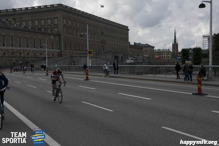 Bild från Velothon Stockholm 2015 - Slottet