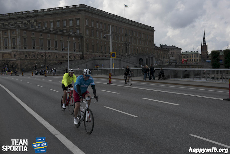 Bild från Velothon Stockholm 2015 - Slottet