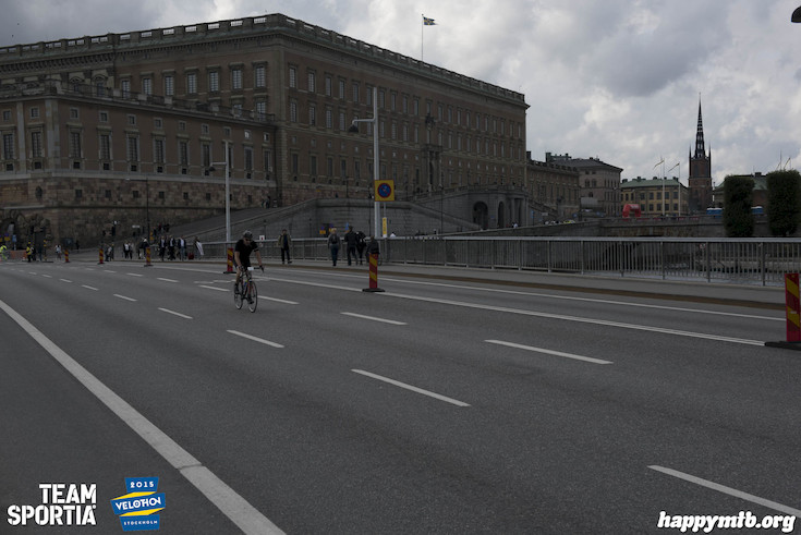 Bild från Velothon Stockholm 2015 - Slottet