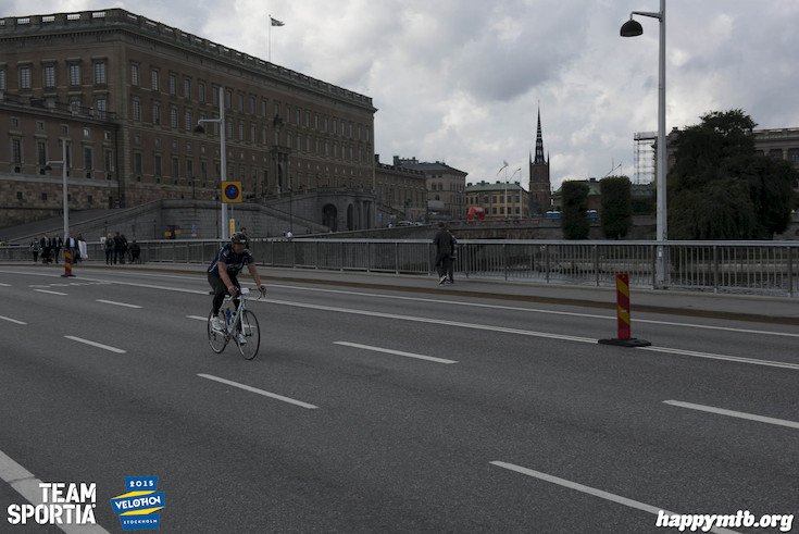 Bild från Velothon Stockholm 2015 - Slottet