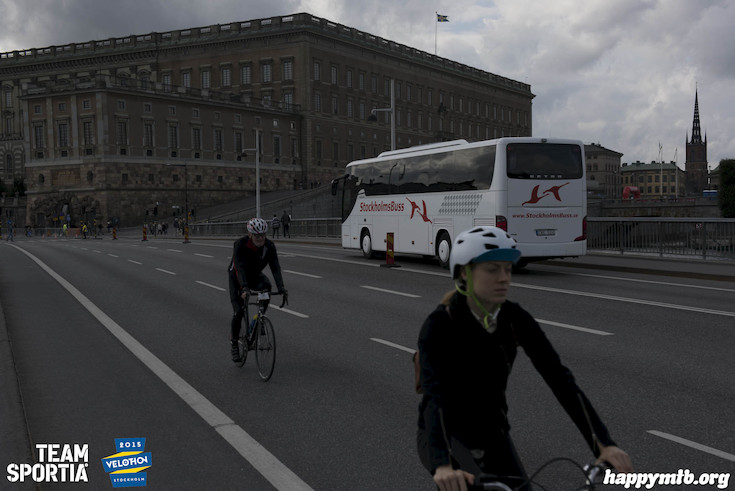 Bild från Velothon Stockholm 2015 - Slottet