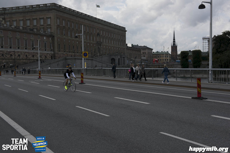 Bild från Velothon Stockholm 2015 - Slottet
