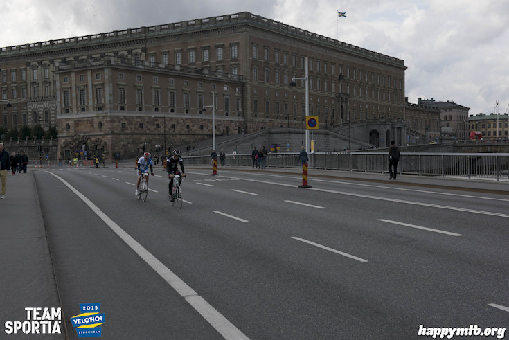 Bild från Velothon Stockholm 2015 - Slottet