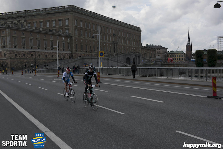 Bild från Velothon Stockholm 2015 - Slottet