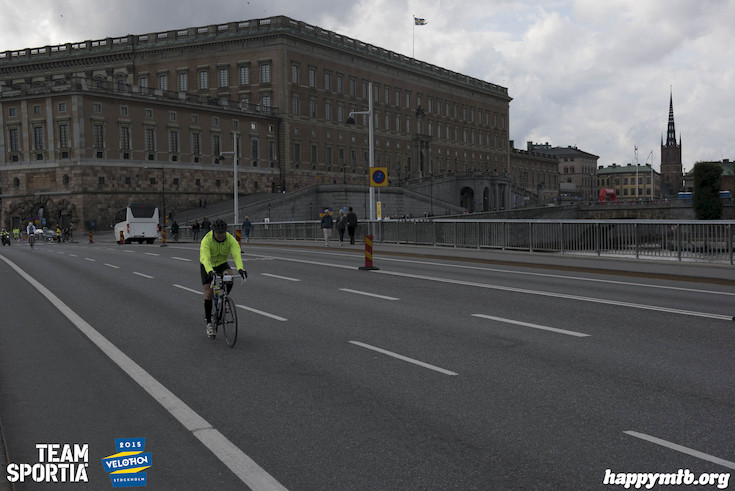Bild från Velothon Stockholm 2015 - Slottet