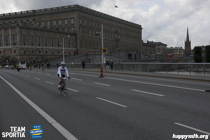 Bild från Velothon Stockholm 2015 - Slottet
