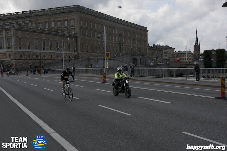 Bild från Velothon Stockholm 2015 - Slottet