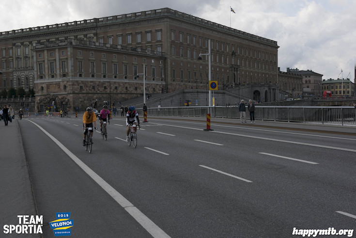Bild från Velothon Stockholm 2015 - Slottet