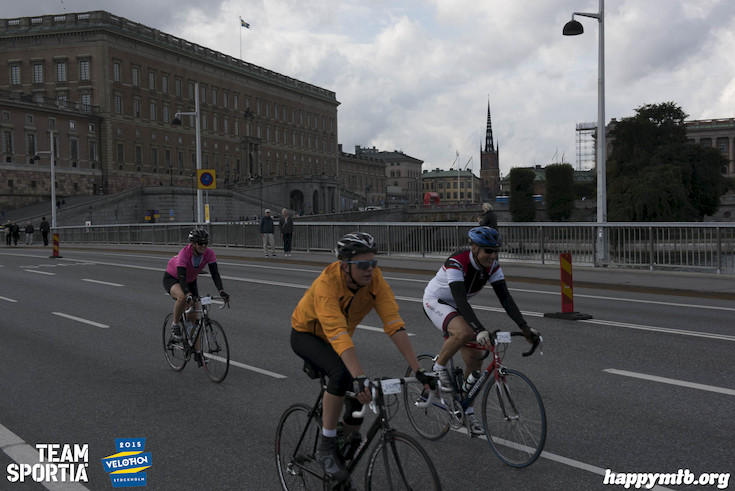 Bild från Velothon Stockholm 2015 - Slottet