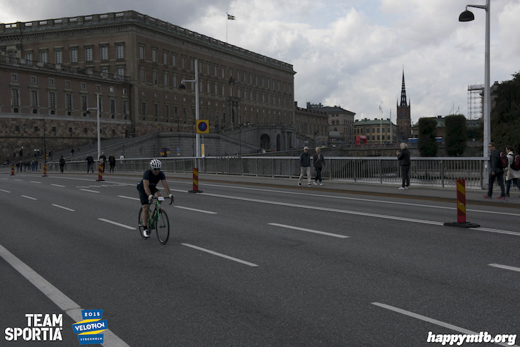 Bild från Velothon Stockholm 2015 - Slottet