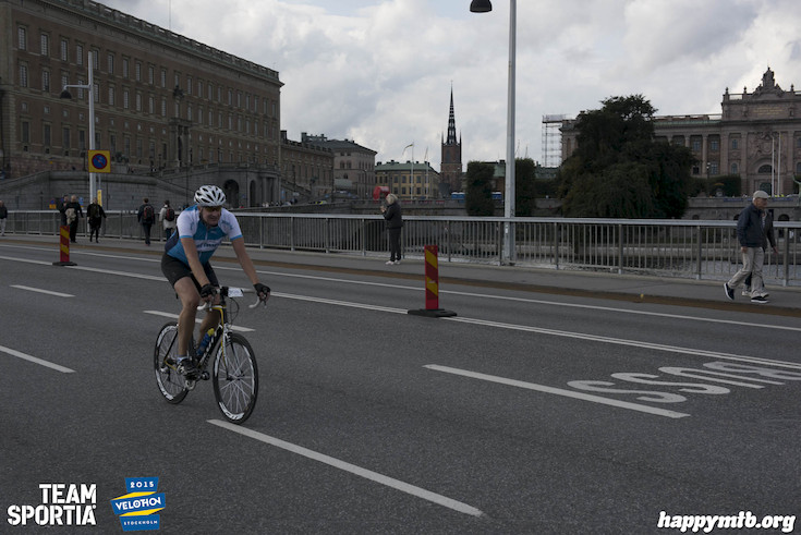 Bild från Velothon Stockholm 2015 - Slottet