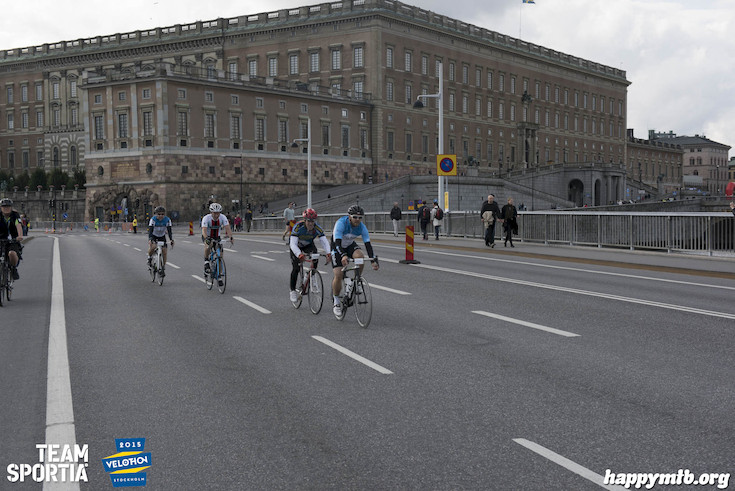 Bild från Velothon Stockholm 2015 - Slottet