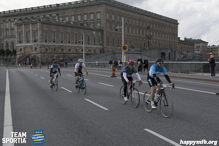 Bild från Velothon Stockholm 2015 - Slottet