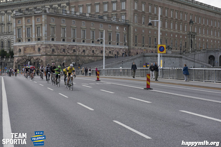 Bild från Velothon Stockholm 2015 - Slottet