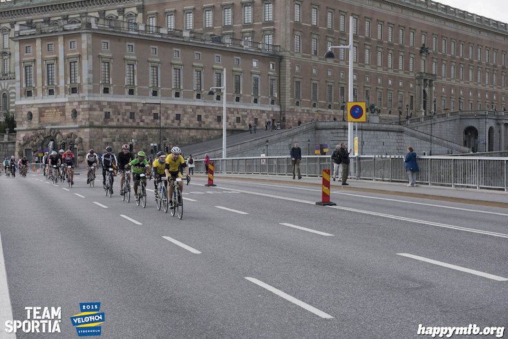 Bild från Velothon Stockholm 2015 - Slottet