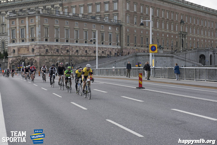Bild från Velothon Stockholm 2015 - Slottet