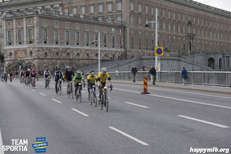 Bild från Velothon Stockholm 2015 - Slottet