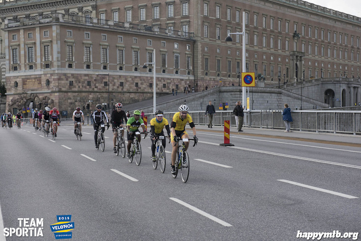 Bild från Velothon Stockholm 2015 - Slottet
