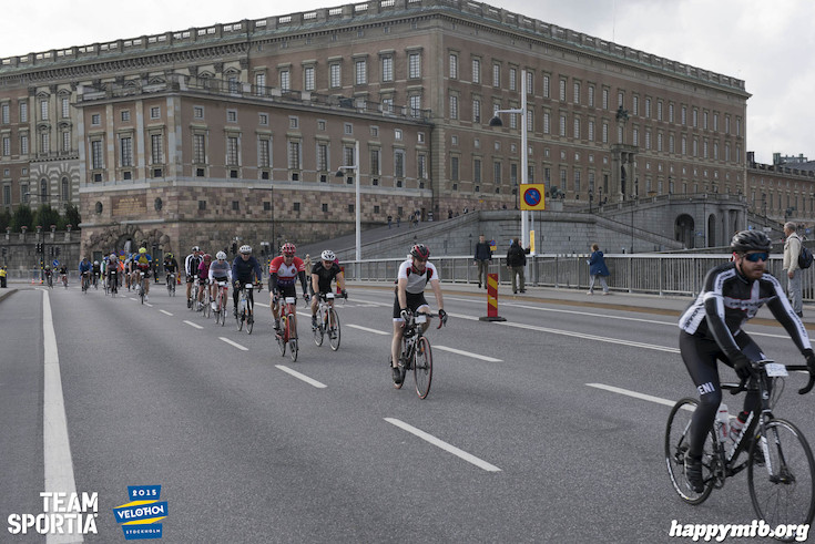 Bild från Velothon Stockholm 2015 - Slottet