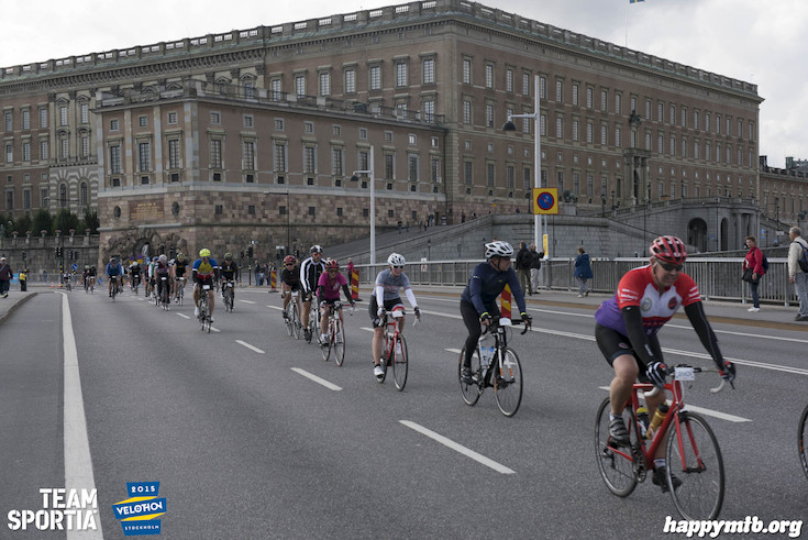 Bild från Velothon Stockholm 2015 - Slottet