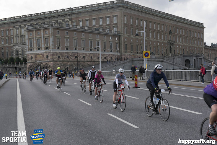 Bild från Velothon Stockholm 2015 - Slottet