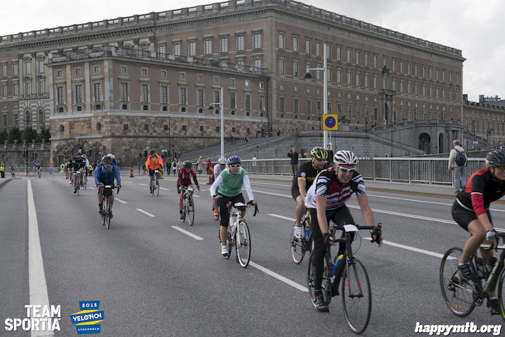 Bild från Velothon Stockholm 2015 - Slottet