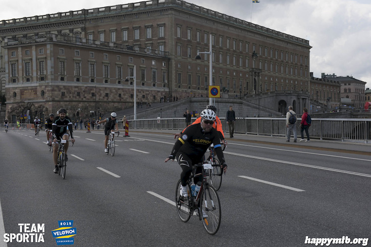 Bild från Velothon Stockholm 2015 - Slottet