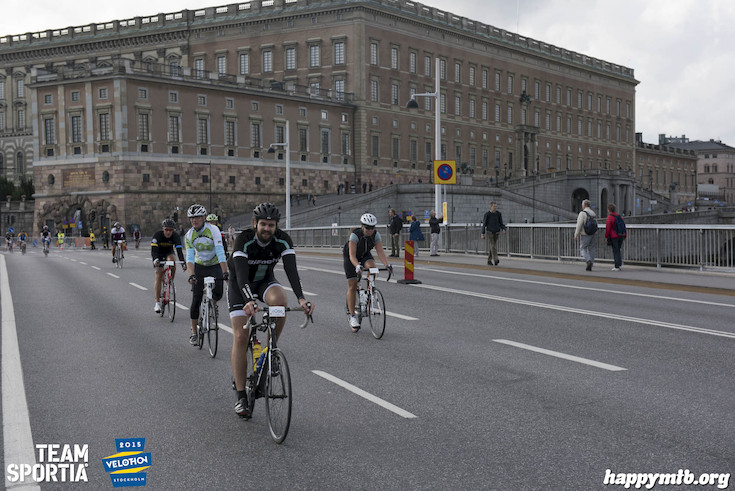 Bild från Velothon Stockholm 2015 - Slottet
