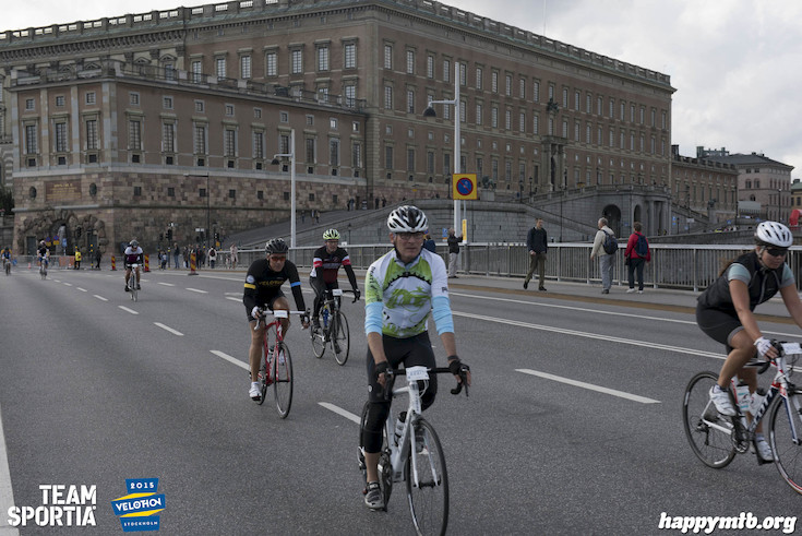 Bild från Velothon Stockholm 2015 - Slottet
