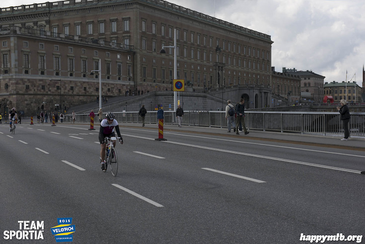 Bild från Velothon Stockholm 2015 - Slottet