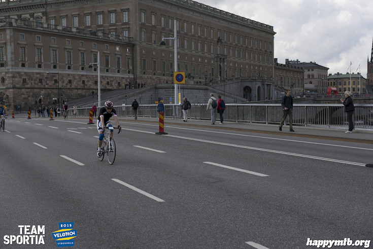 Bild från Velothon Stockholm 2015 - Slottet