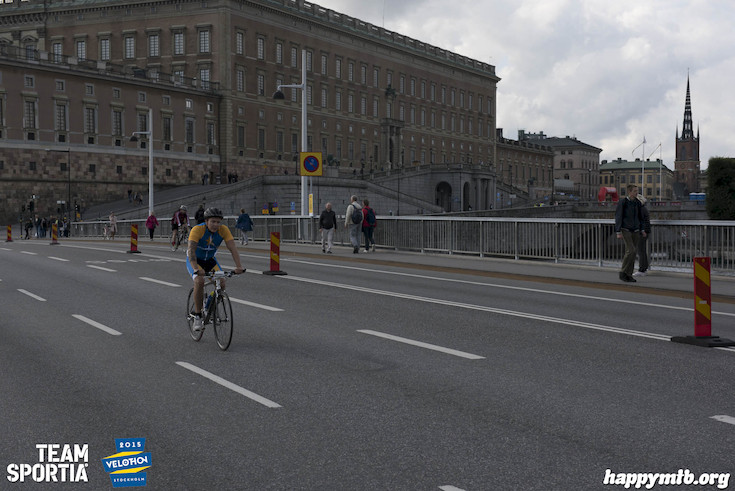 Bild från Velothon Stockholm 2015 - Slottet