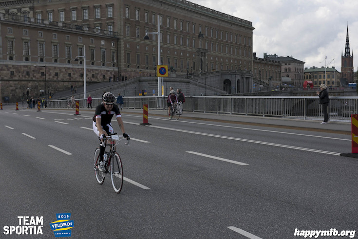 Bild från Velothon Stockholm 2015 - Slottet