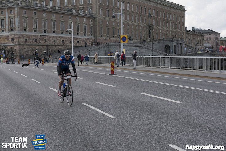 Bild från Velothon Stockholm 2015 - Slottet