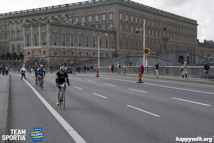 Bild från Velothon Stockholm 2015 - Slottet