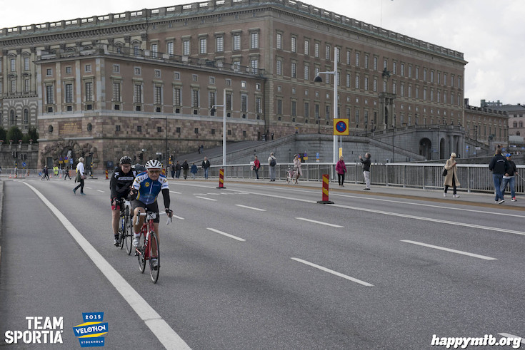 Bild från Velothon Stockholm 2015 - Slottet