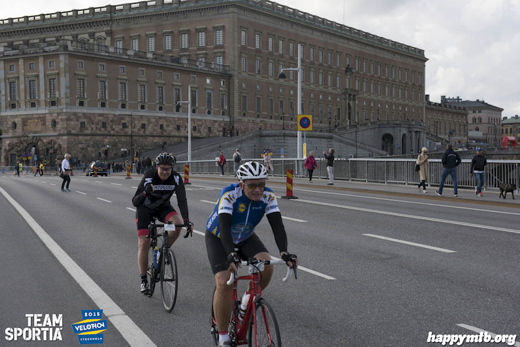 Bild från Velothon Stockholm 2015 - Slottet