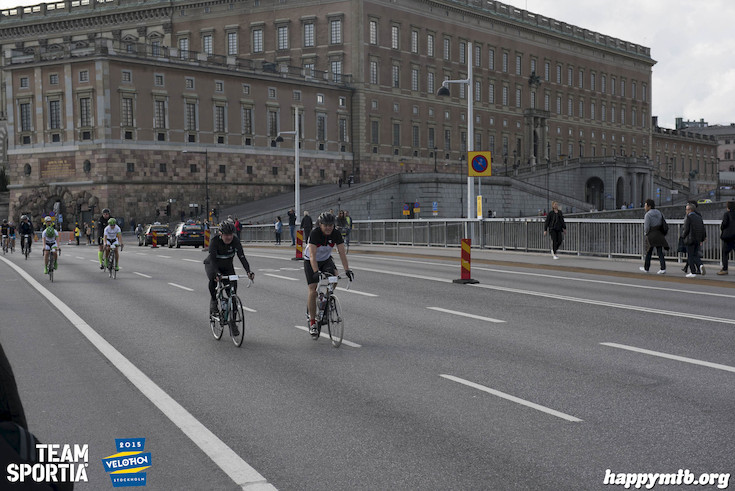 Bild från Velothon Stockholm 2015 - Slottet
