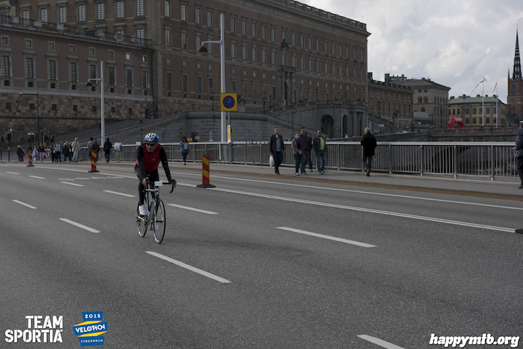 Bild från Velothon Stockholm 2015 - Slottet