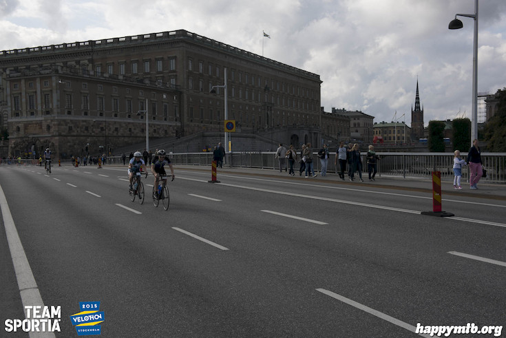 Bild från Velothon Stockholm 2015 - Slottet