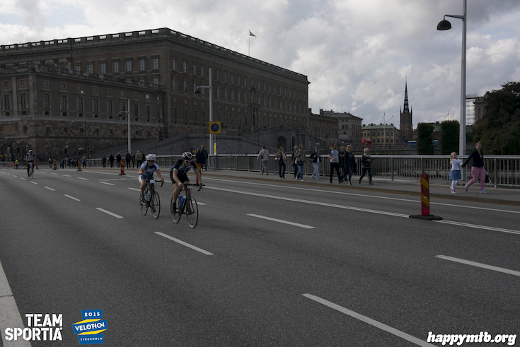 Bild från Velothon Stockholm 2015 - Slottet