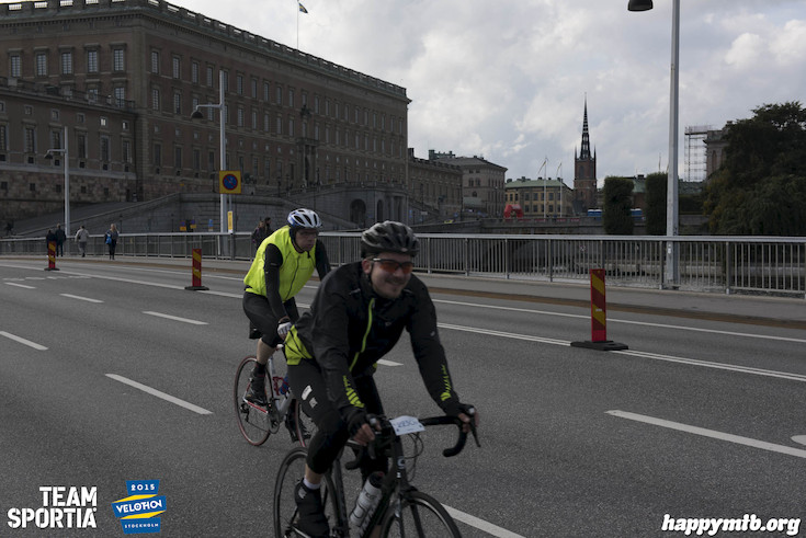 Bild från Velothon Stockholm 2015 - Slottet
